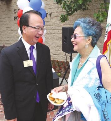May 2016 Monterey Park & West Valley Journal Page 7 Monterey Park Launches City Birthday Celebrations Continued from Page 1) podium were Council members Mitchell Ing, Teresa Real Sebastian, Stephen