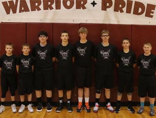 Douglas Elementary math Varsity basketball team: Grayden Murray, Dane Isaak, Carson O Neil, Brayton Schafer, Thomas McWalter, Reece Isaak, Chase Gerard and Cooper Correia REMEMBER EVERY 1ST, 3RD AND