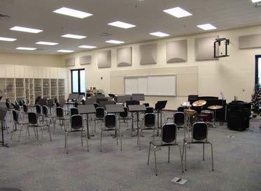 interior remodel of the existing band room into a weight