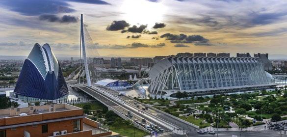 Valencia Tours from 335 11 The dynamic, lively city of Valencia is emerging as one of the most modern cities in Europe, successfully combining both the old and the new: the