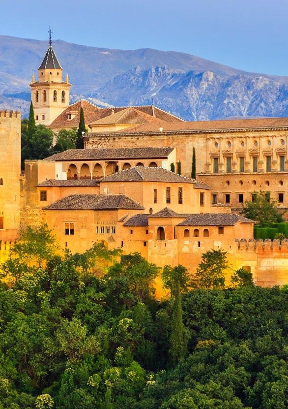 The home of the passionate flamenco, the dramatic bullfight, beautiful Moorish architecture and the majestic Sierra Nevada mountains;