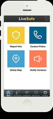Safety and security service The launching of mobile safety software called Live