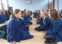 Salvete, et cetera Welcome to our New Year 7s and Year 12s We opened our blue door to our new pupils in Years 7 and 12 on 3 September, the day before the start of term.