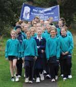 Our girls supported the campaign by walking everywhere possible that week, including circuits around the playground and around Priory Park to raise urgently needed funds for female education in the