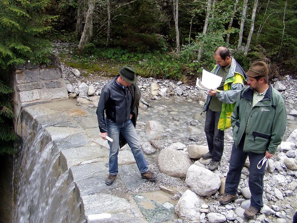 Monitoring torrent catchments and dams in