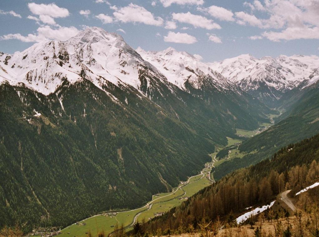 The importance of natural hazards in Tyrol 12% settlement area 470 inhabitants/km 2 settlement area