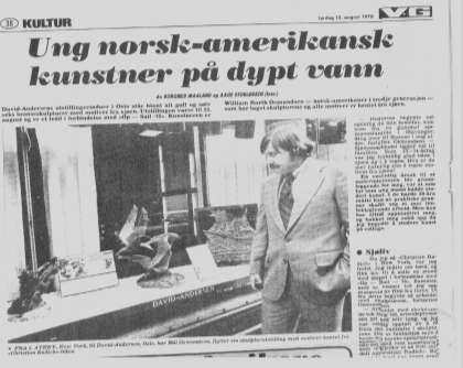Norway was planning it s own Operation Sail in July 1978 and because of the favorable article I received in the VG, offers to exhibit on a number of venues came forward.
