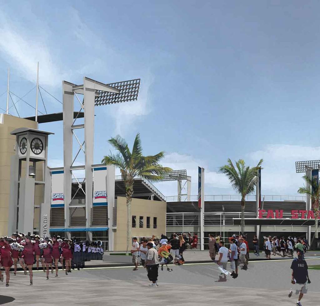Be Part of It: Sponsorship and Marketing Opportunities FAU Stadium will create lucrative advertising and sponsorship opportunities that capture audiences for FAU Football games and other events that