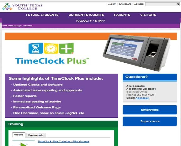 Resources. Employee Leave reporting and approvals are submitted online through TimeClock Plus.