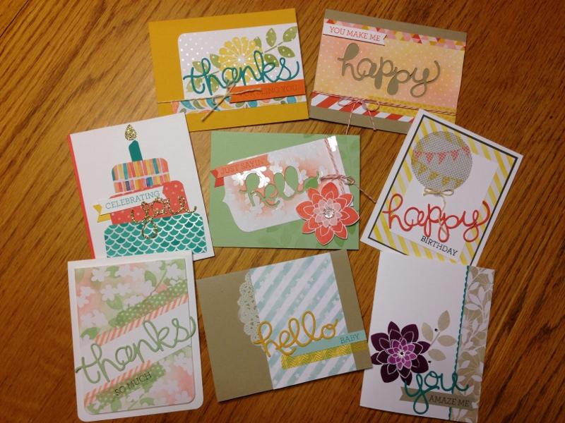 Crazy for You Class Just Sayin Hello Createdby:WendyKnowlesStampin Up!