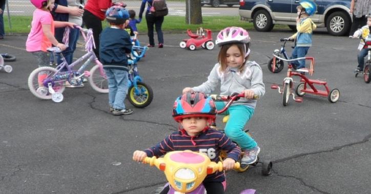 St. Dominic School Our Pre School program proved that you are never too young to help others. St. Dominic preschoolers participated in a Trike-A-Thon to benefit St. Jude s Children s Hospital.