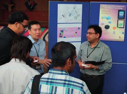 A showcase of ITE s technological capabilities sparked intense interest among the companies.