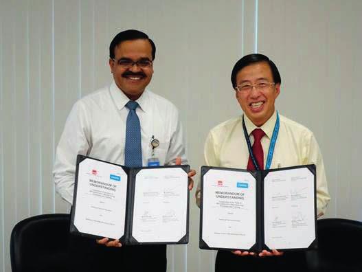 April 2016 ITE AND SSMC SIGN MOU I TE and Systems on Silicon Management Company Pte Ltd (SSMC) inked a Memorandum of Understanding (MOU) on cooperation in the field of Microelectronics Manufacturing