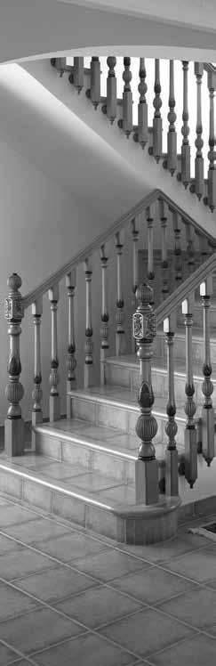 parent company Industria Italiana Arteferro S.p.A. HAND CARVED STAIR PARTS 186 Introducing The Biltmore Collection from Torneados Muñoz of Spain.