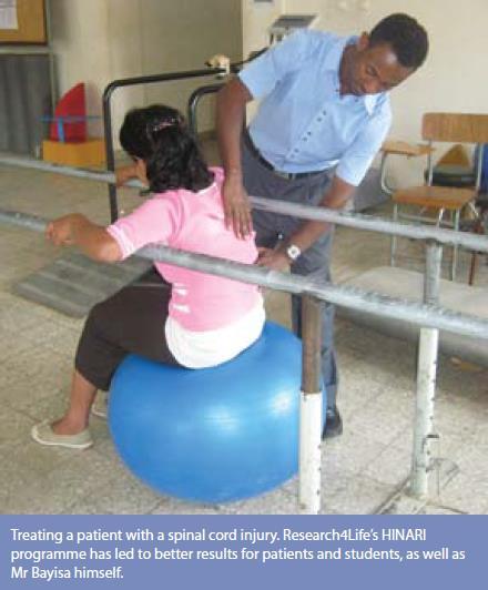 Research4Life has made an impact Helped an Ethiopian physiotherapist find better ways to
