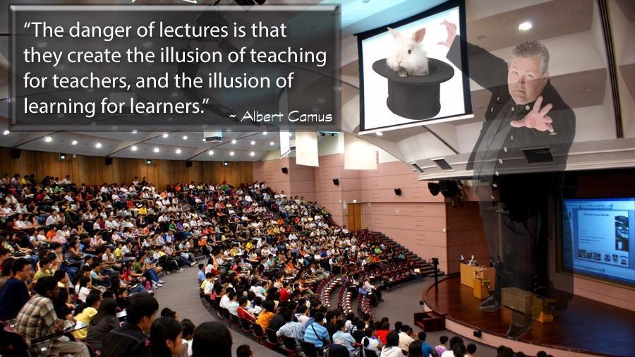 Why do you lecture?
