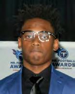 DIVISION I, CLASS 6A BACK JACOBY STEVENS - Oakland High School 6 0, 200-pound senior wide receiver/running back/safety. He is a three-year starter and team captain for the Patriots.
