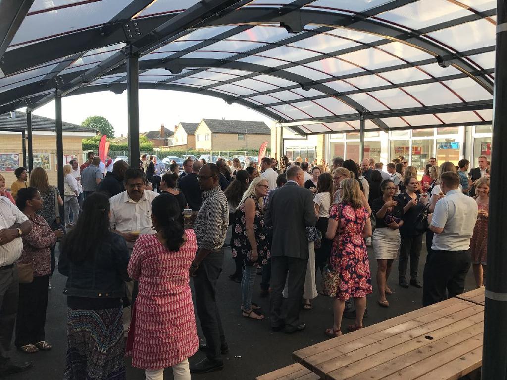 Over two evenings it was good to get to know the new parents in the informal setting of the School's quadrangle, and to catch up with those who already have students here.