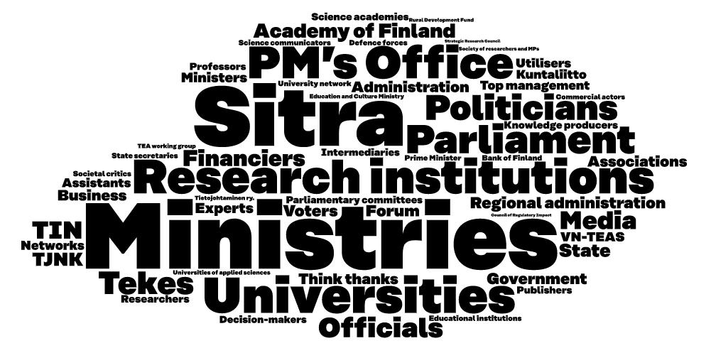KNOWLEDGE IN DECISION-MAKING IN FINLAND: TOWARDS GREATER DIALOGUE 11 Lack of competences and thin developer networks.