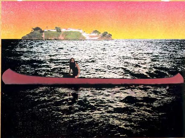 Peter Doig, Canoe Island, 2000, Screenprint, 75 x 100 cm