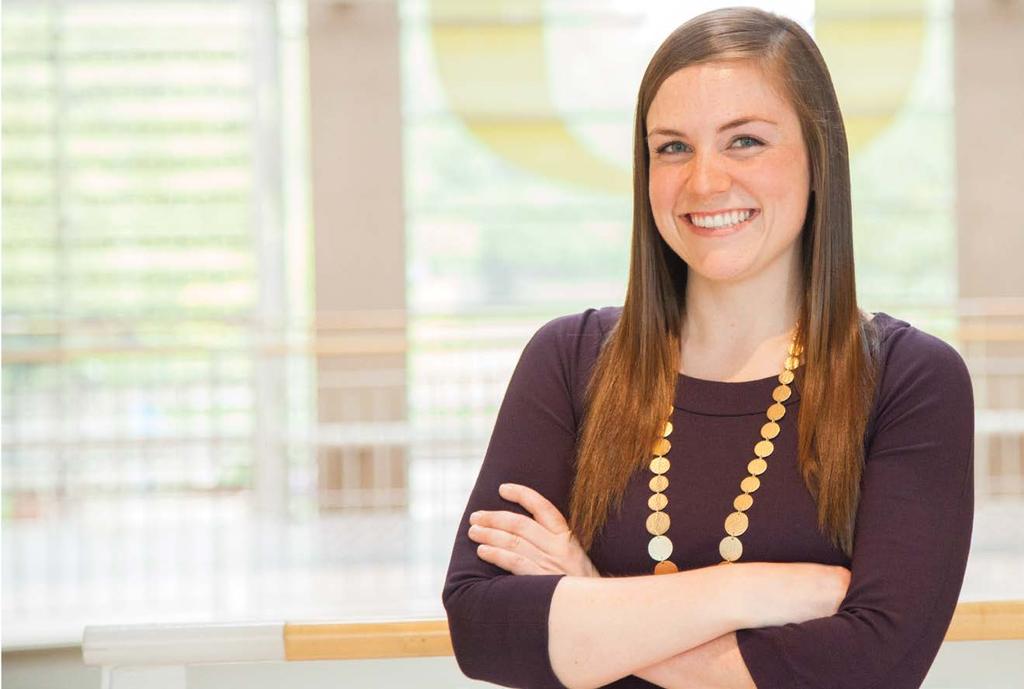 YOU REALLY BUILD THESE GREAT CONNECTIONS THAT FOLLOW YOU FOR THE REST OF YOUR LIFE. AMBER HULL 13 AMBER HULL IS CURRENTLY AN AUDIT ASSOCIATE AT KPMG.