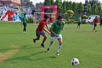 THE ROSEBOWL AUGUST 2017 DSOBS Inter House Football 2017 Karam Rai Mehra 184 J, 2003 This year the Old Boys Inter House Football kicked off over the last weekend of July.