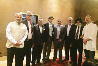 President Jaswinder Singh Bull and vice president Rahul Kohli attended along with Gautam Thapar (Chairman of Board of