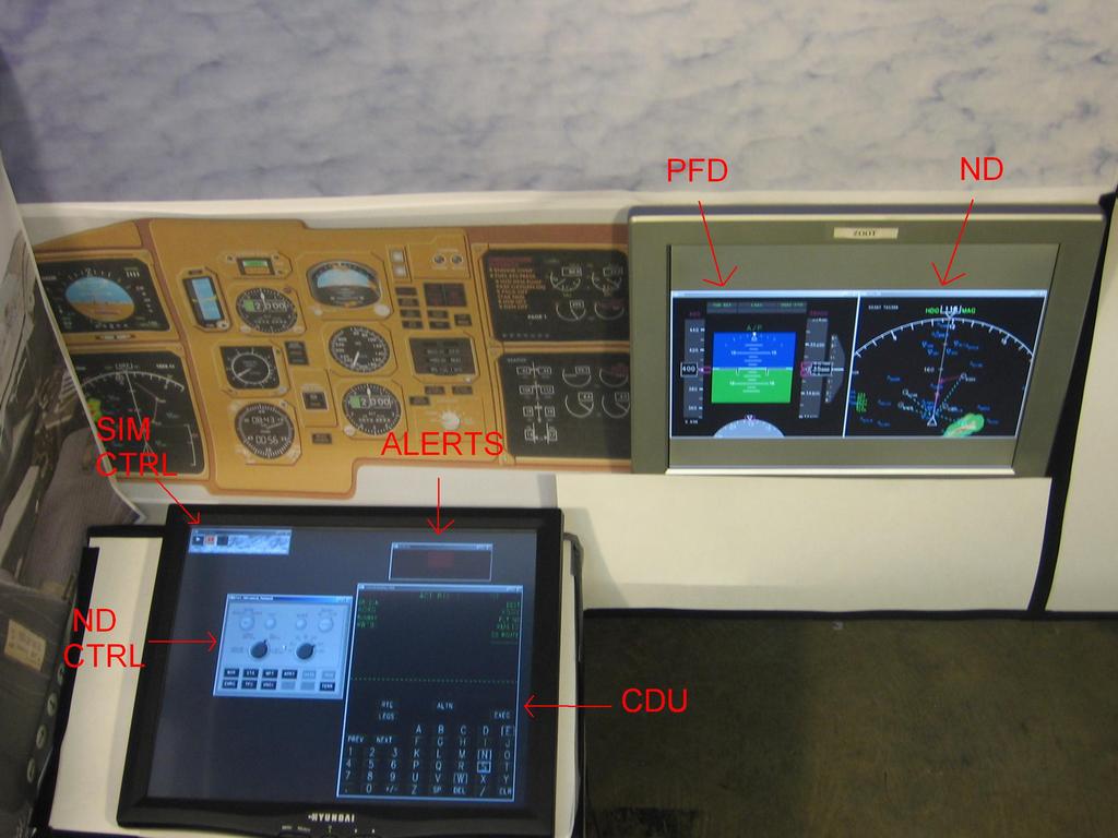 The following is an introduction to our simulator and the Automated Path Planning Aid. Welcome to the cockpit of the next generation transport aircraft.