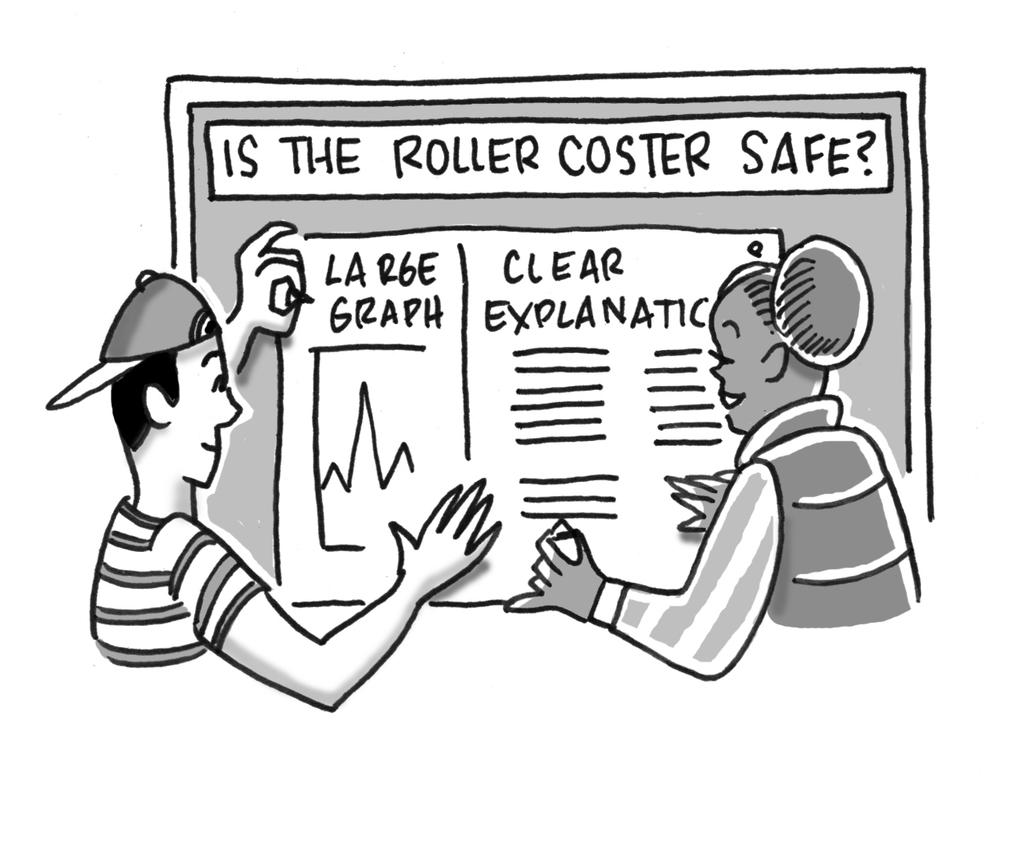 1-29. Is the roller coaster safe for all riders? Prepare a poster that shows and justifies your team s answer to this question.