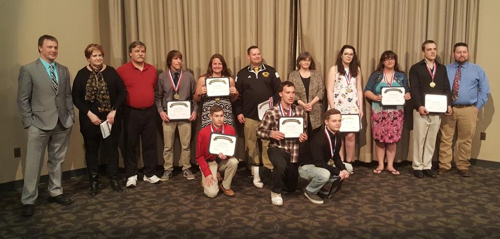 2016 CTE Award Winners by Cathy Haley The 28 th Annual Berrien County Career & Technical Education Awards Banquet was held on April 18 at Lake Michigan College Mendel Center.