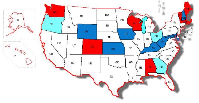 Overview of State Restraint Laws States in red have a law that bans all restraints that impair breathing.