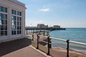 London is beautiful sunny Worthing. Worthing is known to have one of the sunniest climates in England.