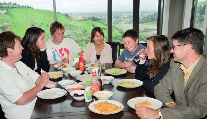 Accommodation The school arranges homestay accommodation for students. Living with a New Zealand family helps to improve English and real friendships are formed.