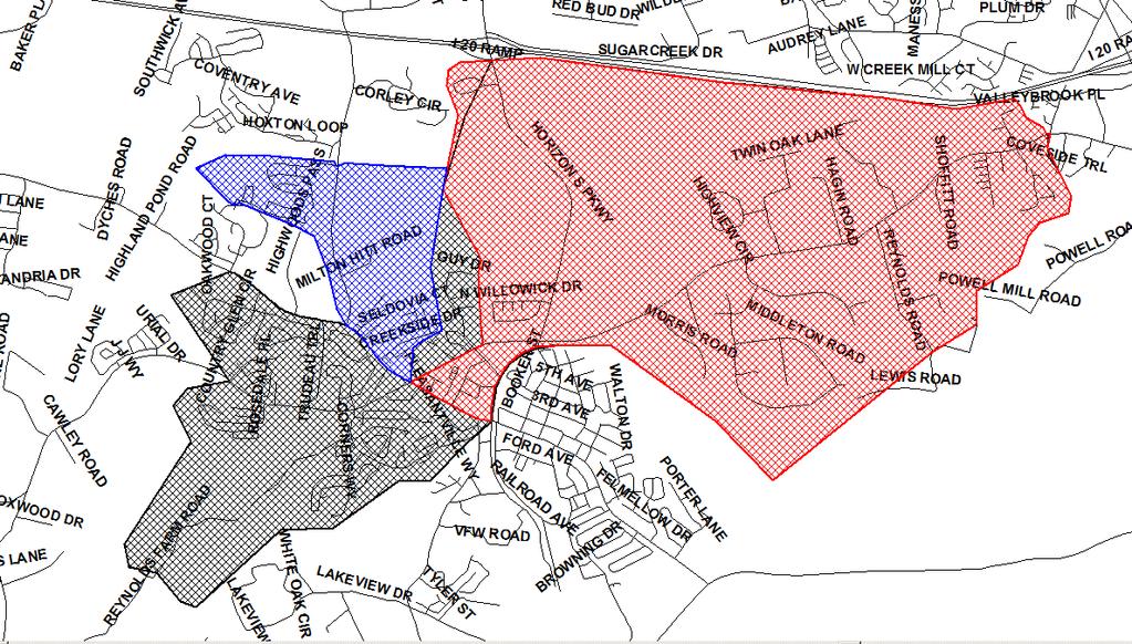 Current School Zone Areas Being Added Areas Being