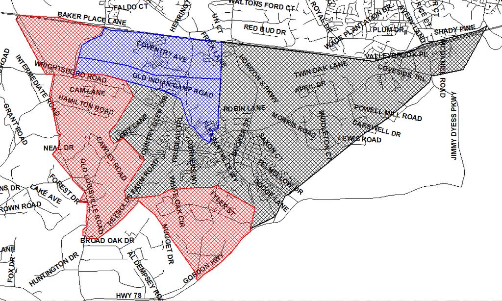 Current School Zone Areas Being Added Areas Being