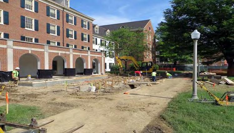 Attachment M Construction Update Cody Powell June 2013 Student and Academic Affairs Construction Activity Report June 20, 2013 Page 8 Morris-Emerson-Tappan (MET) Quad Site Improvements Site The