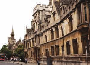 week. From Oxford, students get the chance to visit modern cities as well as explore ancient