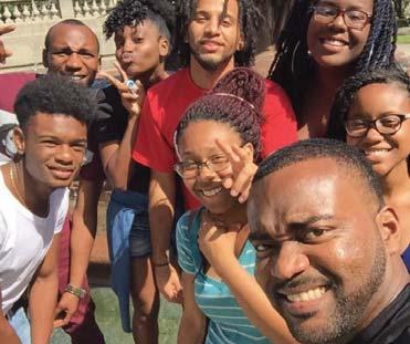 LTABFLA Team Champs, the Miramar HS Truth Spittahz, sent five poets who were accompanied by Indy Champ Zoharian Williams and bluapple Poetry Network Teaching Artist Marnino Toussaint, who