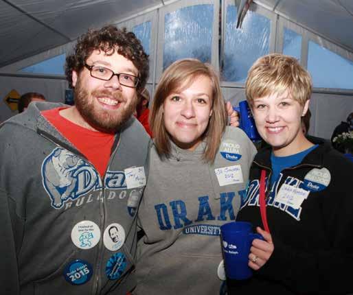Launched at the inaugural Young Alumni Brunch during the 2014 Drake Relays, the growing committee is made up of 11 Central Iowa young alumni defined as 2005 2015 graduates in undergraduate and