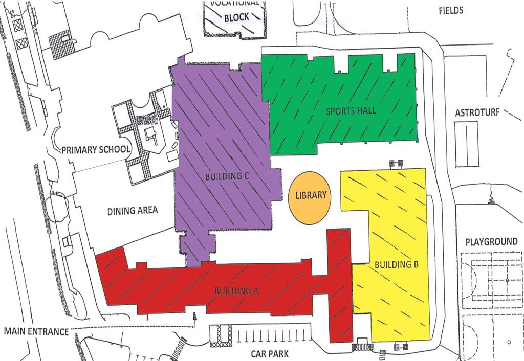School Map Guru Nanak Sikh Academy Building A Ground Floor First