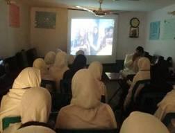 On the above mentioned dates, Afghanistan Global Connections and Exchange Program students had online video conferences with Beaver Country Day School Students and Burlington County Institute of