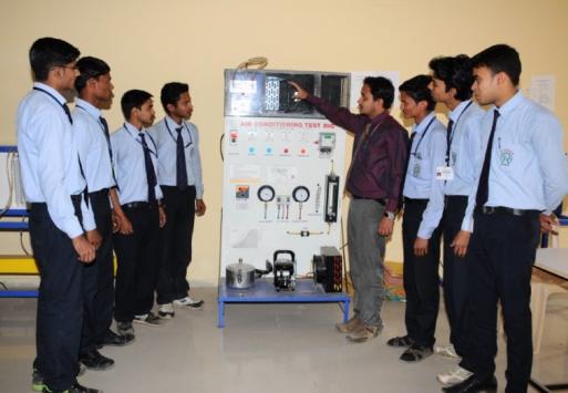 Laboratories There are total ten laboratories in the mechanical engineering department, which are equipped with most modern equipments and machines required to train the