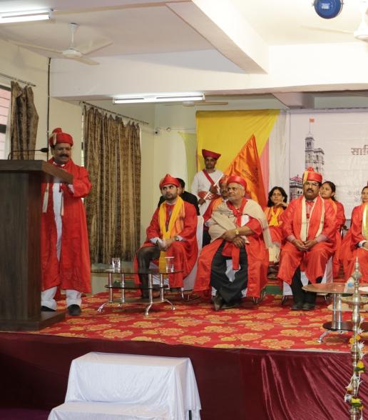 CONVOCATION The college holds a convocation ceremony Dr PB Vidyasagar the vice chancellor of Swami Ramanand Tirth University, Nanded