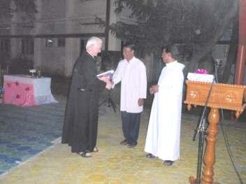 Shaji, PTA president facilitated and requested the Provincial for the service of John of God Sisters.