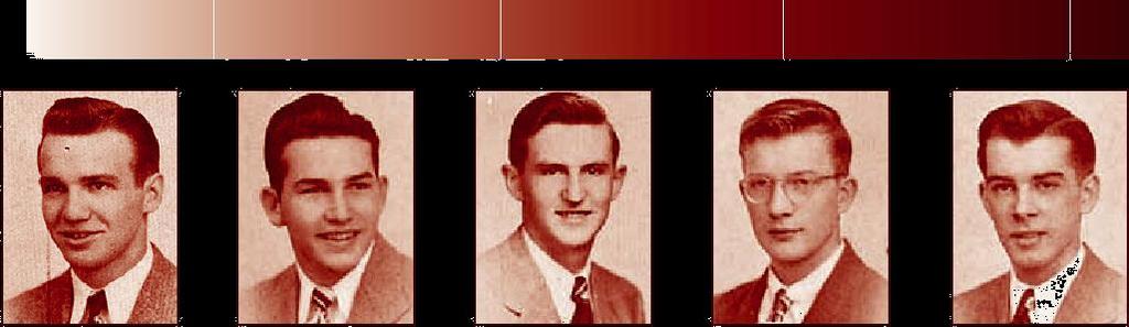 5 Lou Bocian Fred Madeira Robert High Robert Schaeffer Dale Peiffer 1949 HIS Quartet In 1949, a male quartet representing the HIS was awarded the highest honor of State Champions in the Pennsylvania