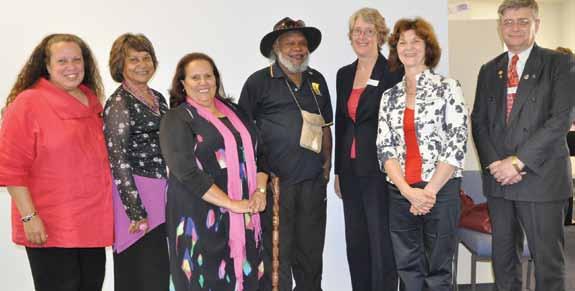 A number of dignitaries attended including Professor Colleen Hayward, Professor Christine Ure and Dr Deborah Callcott from ECU.