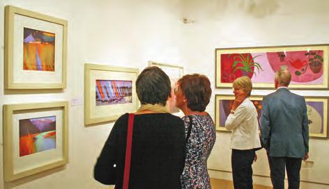 Both were beautifully presented, and met the objective of displaying a selection of the best of contemporary works in pastel and other dry media to a wider public.