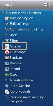How to set up gradebook categories in Moodle 2. It is possible to set up the gradebook to show divisions in time such as semesters and quarters by using categories.