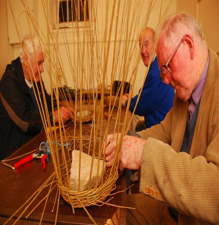 Learner copper work piece North Tipp Community Services Men s Group Men s Group Basket weaving underway with learners in Templemore Description of purpose of programme The Operational Guidelines of