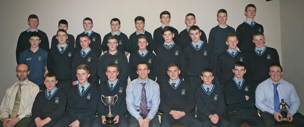 Junior Munster Hurling Champions On Friday the 6 th of December in the Carrick hotel the junior hurlers of Comeragh College were presented with Munster hurling medals for winning the junior Munster